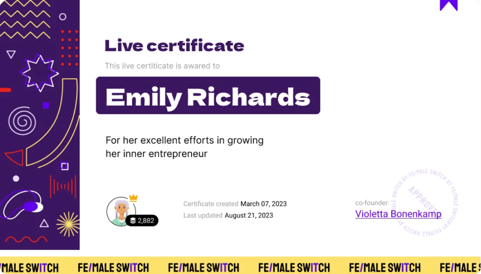 Women-First Startup Game 19 Get a live Certificate