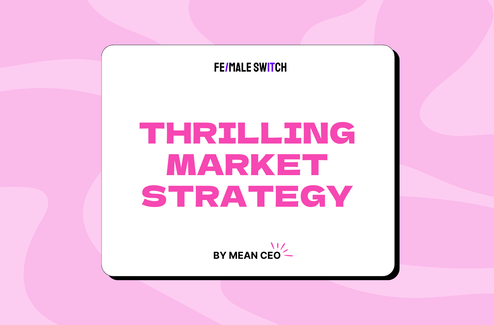 5 Secrets to a Thrilling Startup Go-To-Market Strategy