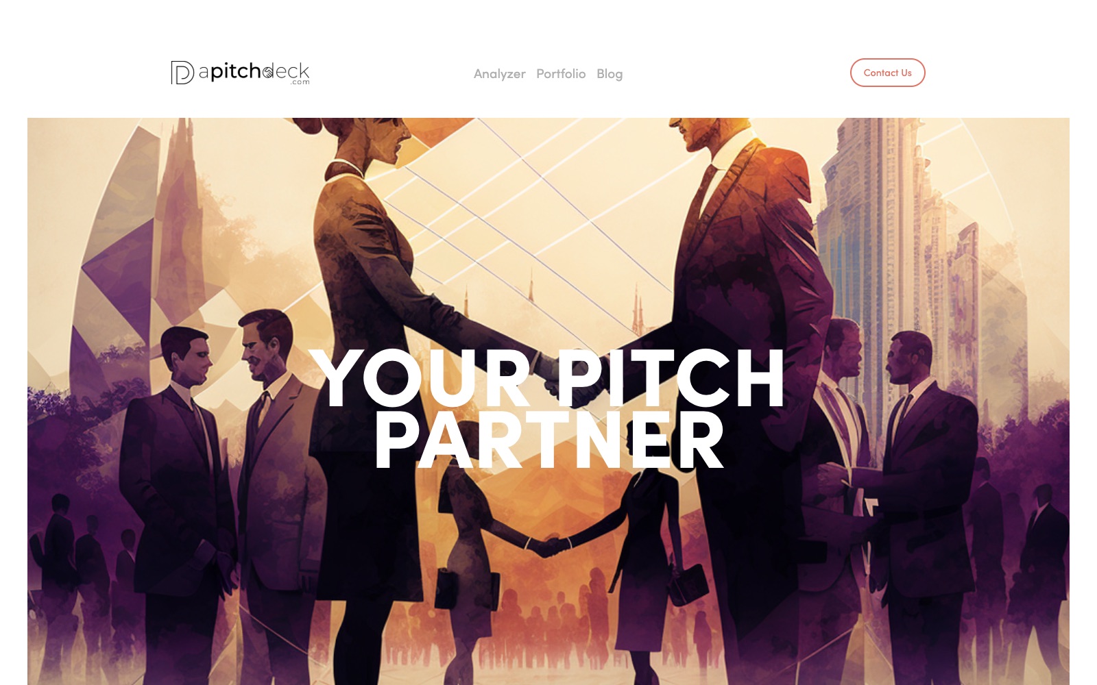 Pitch Deck Agencies for Climate Tech Startups, Energy and Biotech Founders 6 aPitchDeck homepage screenshot: pitch deck agency for climate, energy and biotech startups